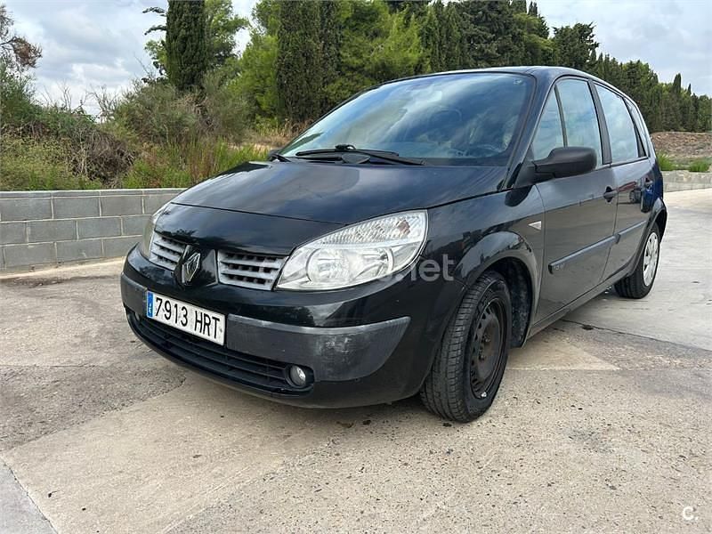 Negro Usado 2005 Renault Scénic II Expression Monovolumen | 2599 € (Precio justo) - Imagen 1/4