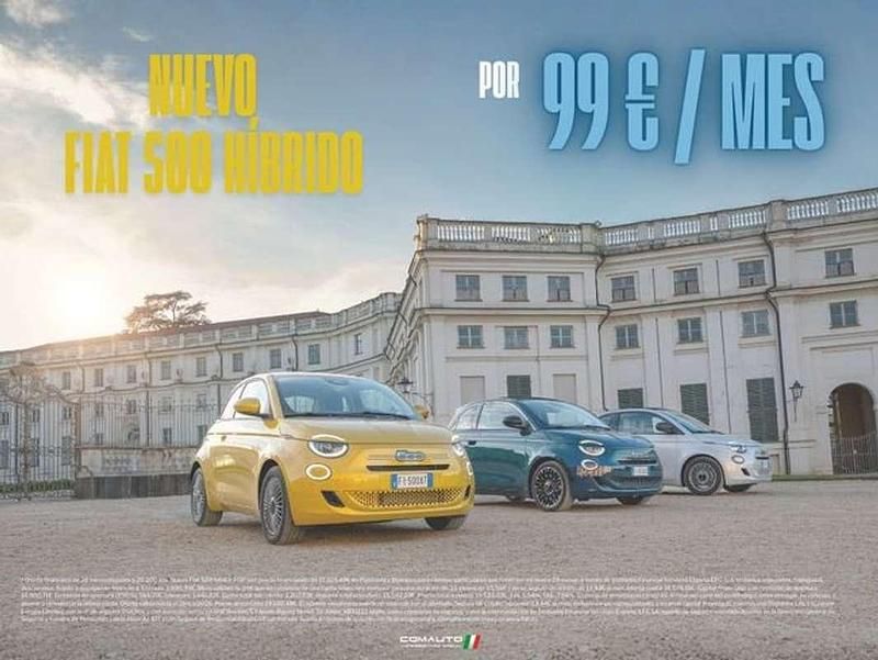 Usado Fiat 500 Dolcevita 71 CV (52 kW) 2022 Rojo Berlina