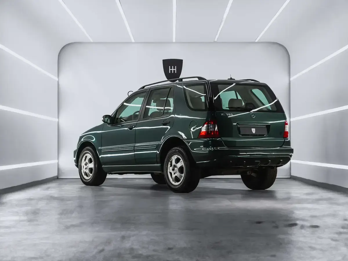 Usado Mercedes ML350 245 CV (180 kW) 2003 Verde SUV