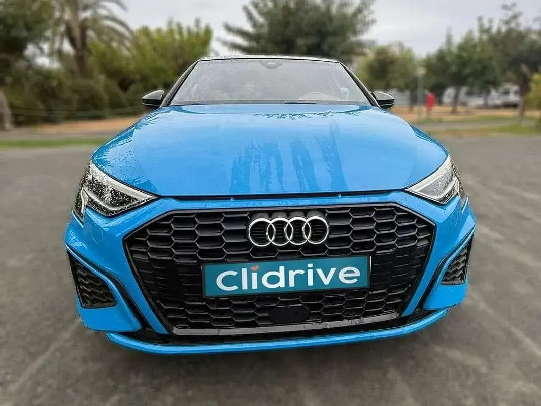 Usado Audi A3 Sportback S-Line 110 CV (80 kW) 2020 Azul Utilitario