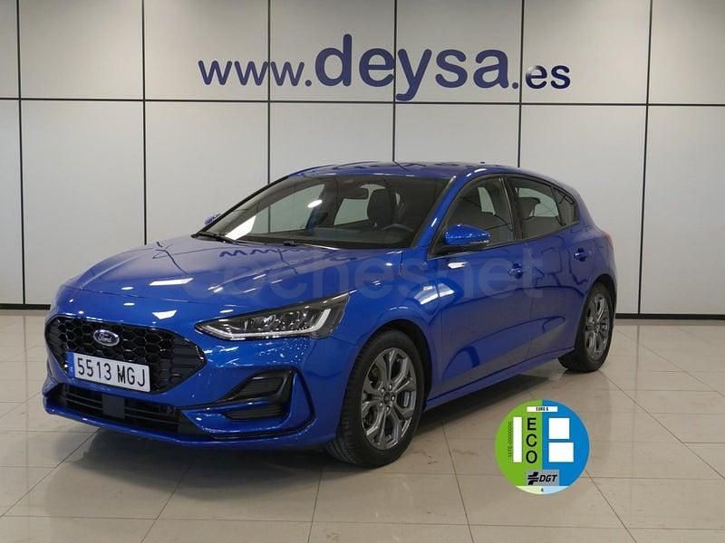 Usado Ford Focus ST-Line 125 CV (91 kW) 2023 Azul Berlina