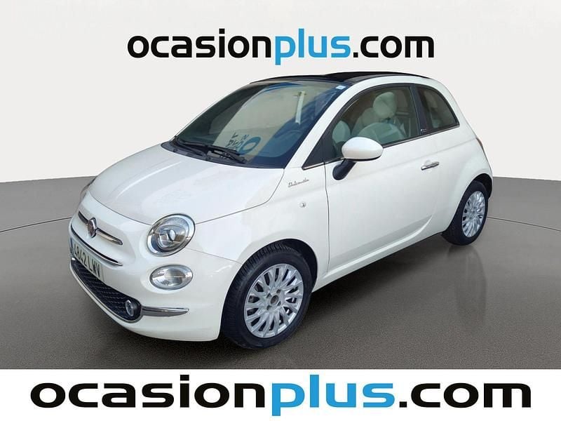 Blanco Usado 2022 Fiat 500C Dolcevita Descapotable | 11.773 € (Buen precio) - Imagen 1/4