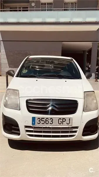 Usado Citroën C2 Furio 70 CV (51 kW) 2009 Blanco Utilitario