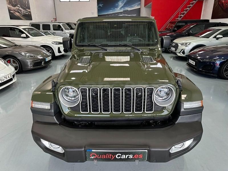 Usado Jeep Wrangler Sahara 272 CV (200 kW) 2024 Verde SUV