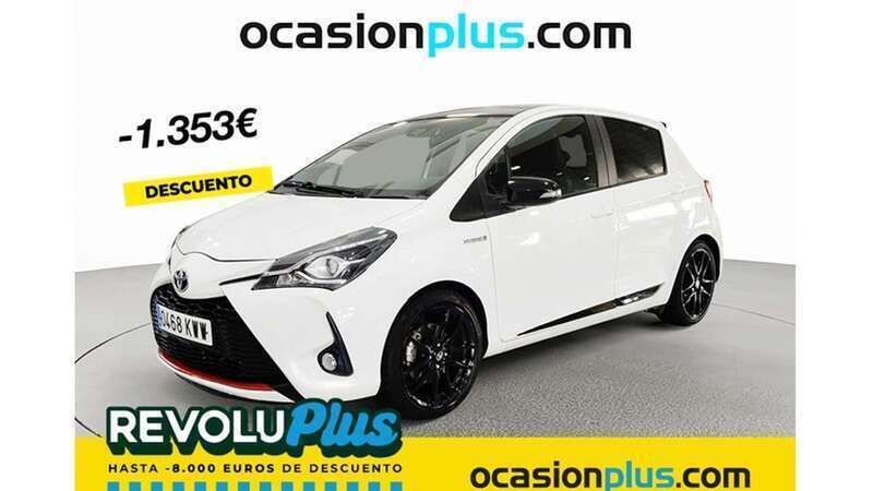 Blanco Usado 2019 Toyota Yaris Hybrid Sport Utilitario | 13.537 € (Buen precio) - Imagen 1/4