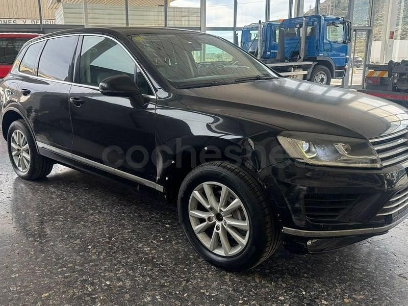 Usado VW Touareg 204 CV (150 kW) 2014 Negro SUV