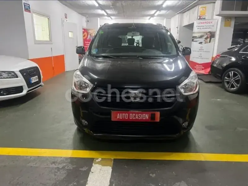 Usado Dacia Lodgy Lauréate 82 CV (60 kW) 2015 Negro Monovolumen