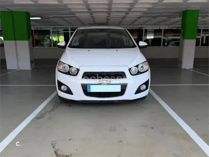 Usado Chevrolet Aveo LTZ 95 CV (69 kW) 2012 Blanco Berlina