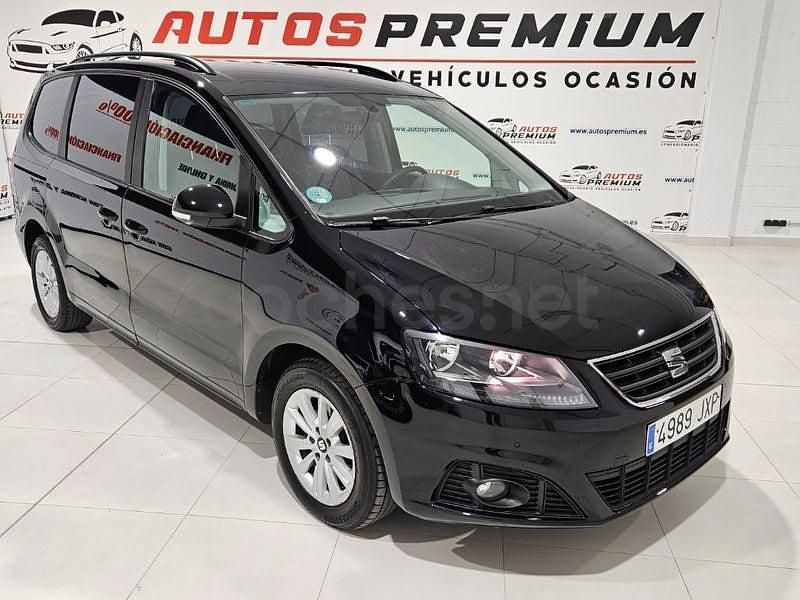 Usado Seat Alhambra Reference 150 CV (110 kW) 2017 Negro Monovolumen