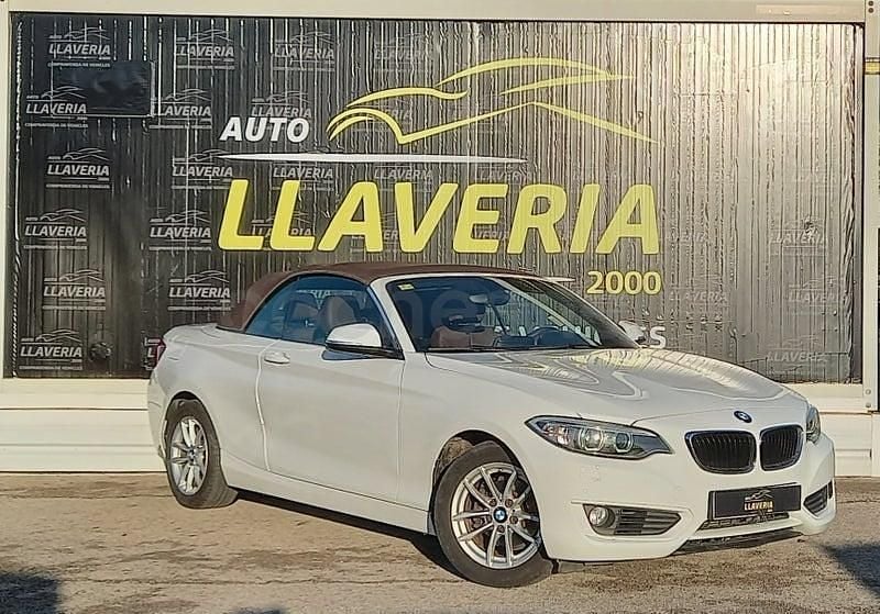 Usado BMW 218 136 CV (100 kW) 2015 Blanco Descapotable