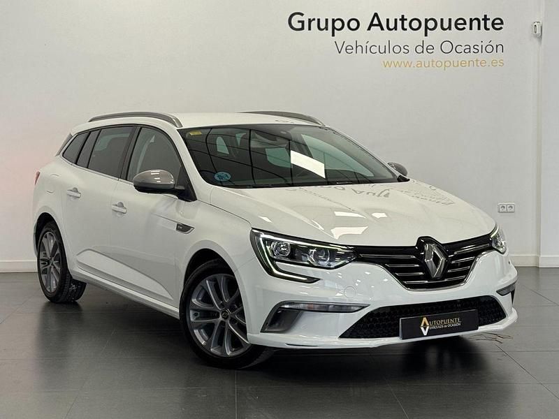 Blanco Usado 2020 Renault Mégane GT Line GT-Line Familiar | 16.990 € - Imagen 1/4