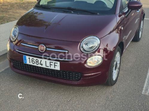 Granate Usado 2020 Fiat 500 Lounge Berlina | 9750 € (Precio justo) - Imagen 1/4