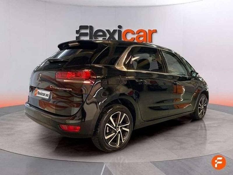 Usado Citroën C4 Feel 131 CV (96 kW) 2019 Negro Monovolumen