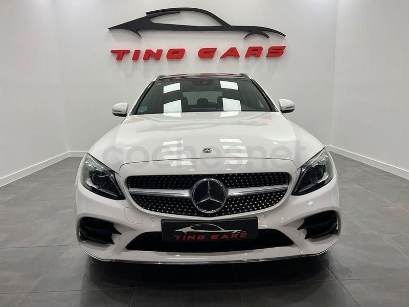 Usado Mercedes C220 194 CV (142 kW) 2021 Blanco Familiar