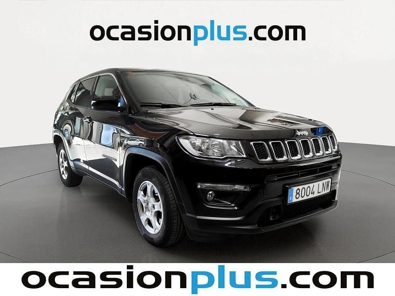 Usado Jeep Compass Longitude 131 CV (96 kW) 2021 Negro SUV
