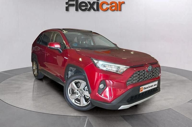 Rojo Usado 2019 Toyota RAV4 Hybrid Advance SUV | 25.990 € (Precio justo) - Imagen 1/4