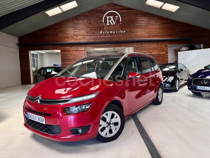 Granate Usado 2014 Citroën Grand C4 Picasso Tonic Monovolumen | 10.900 € (Caro) - Imagen 1/4