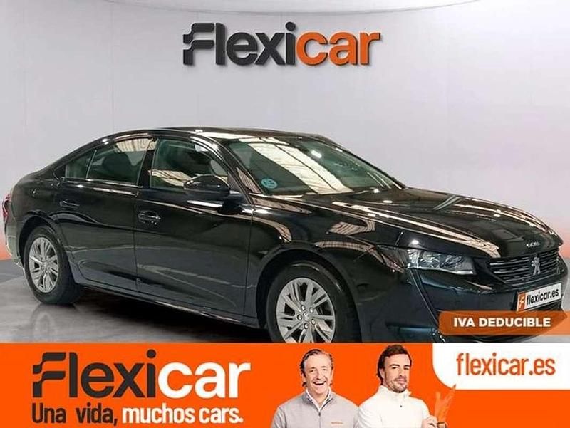 Negro Usado 2022 Peugeot 508 Active Berlina | 15.090 € (Buen precio) - Imagen 1/4