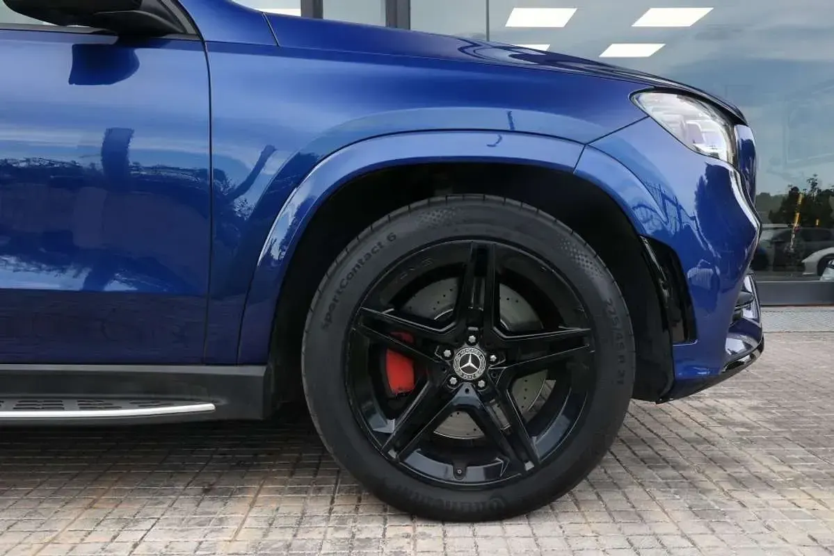 Usado Mercedes GLS400 330 CV (242 kW) 2020 Azul SUV