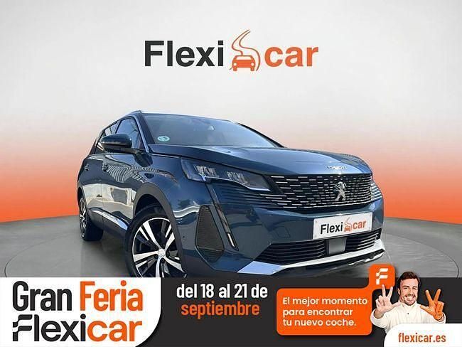 Gris Usado 2021 Peugeot 5008 Allure Monovolumen | 20.990 € (Precio justo) - Imagen 1/4