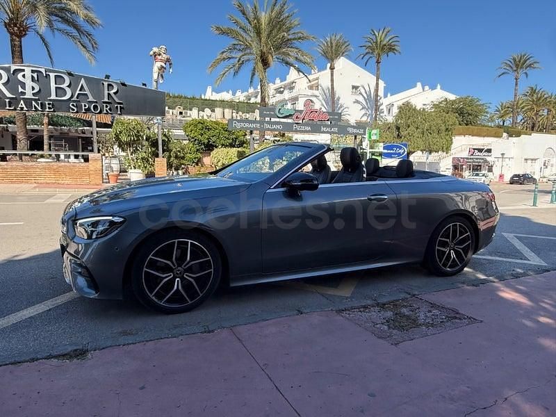 Usado Mercedes E220 194 CV (142 kW) 2023 Gris / plata Descapotable