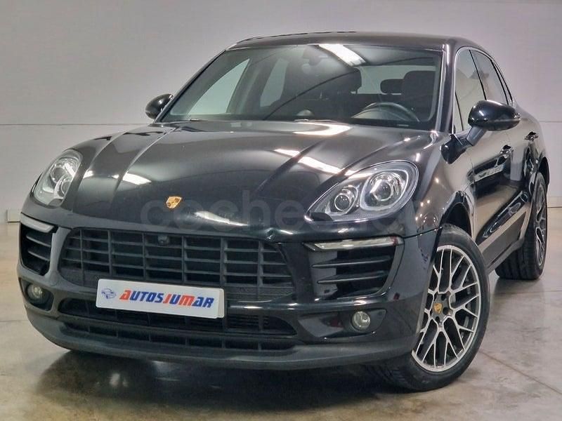 Usado Porsche Macan S 258 CV (189 kW) 2016 Negro SUV