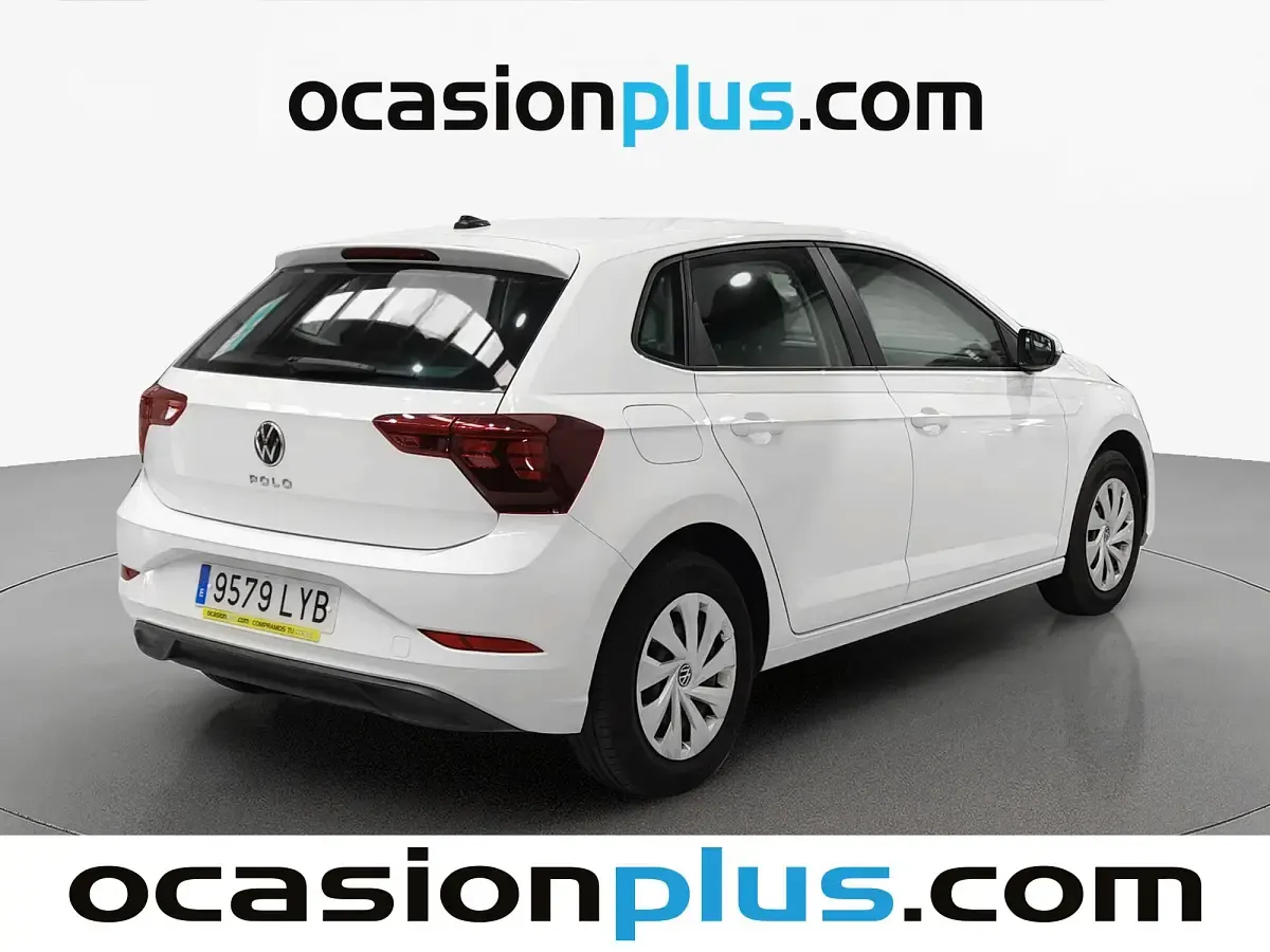 Usado VW Polo 95 CV (69 kW) 2022 Blanco Utilitario
