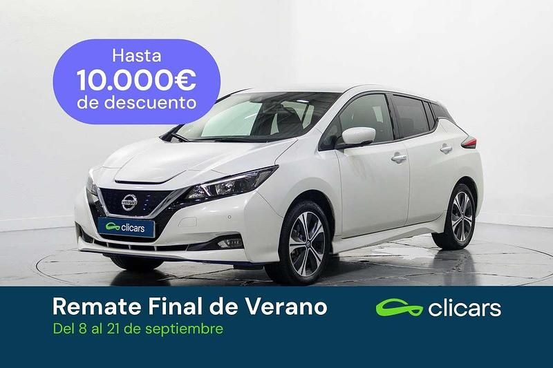 Blanco Usado 2021 Nissan Leaf N-Connecta Utilitario | 16.390 € (Buen precio) - Imagen 1/4