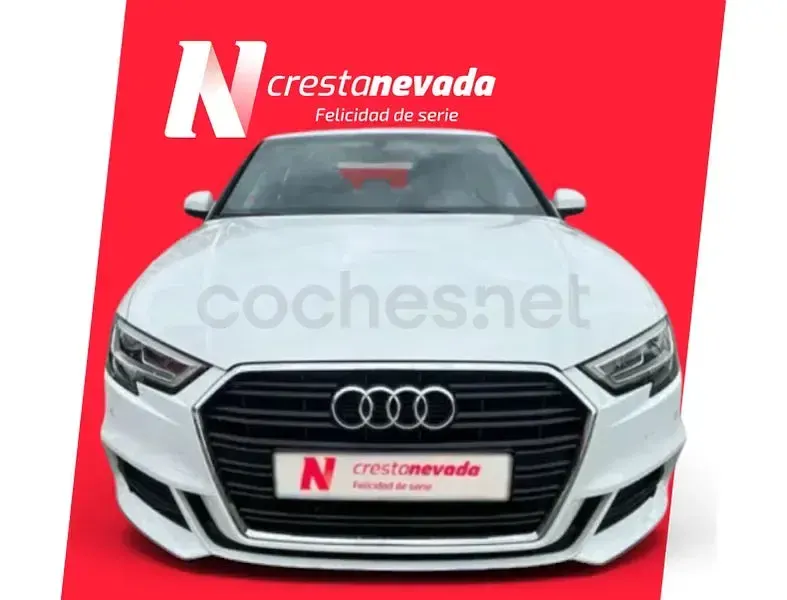 Usado Audi A3 S-Line 150 CV (110 kW) 2018 Blanco Berlina