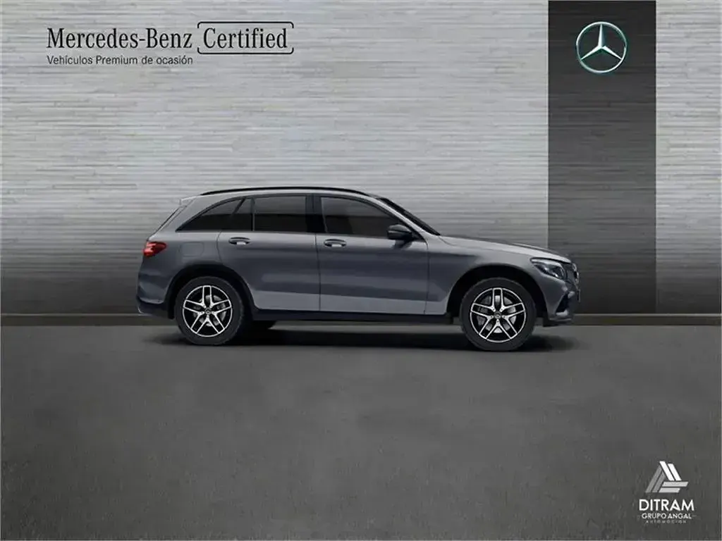 Usado Mercedes GLC220 170 CV (125 kW) 2017 Negro SUV