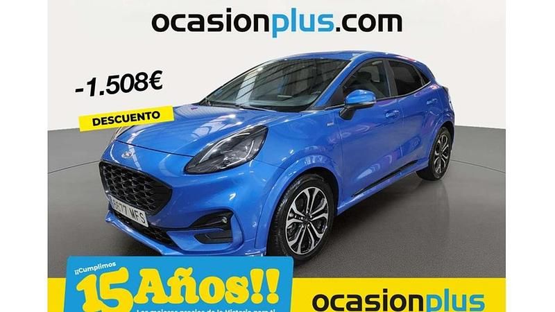 Azul Usado 2023 Ford Puma Gen-E ST-Line SUV | 15.082 € (Precio justo) - Imagen 1/4