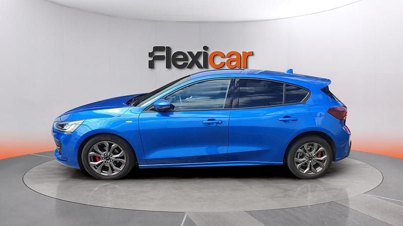 Usado Ford Focus ST-Line 125 CV (91 kW) 2022 Azul Berlina