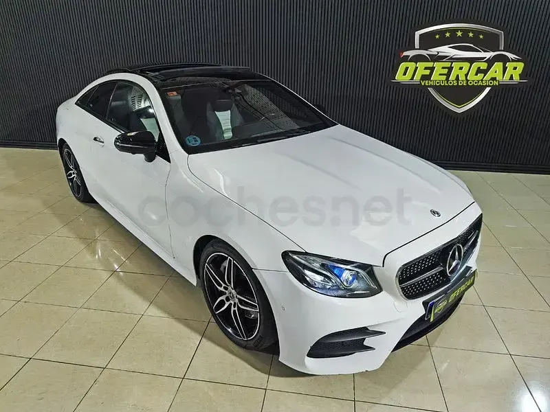 Usado Mercedes E350 286 CV (210 kW) 2020 Blanco Coupe