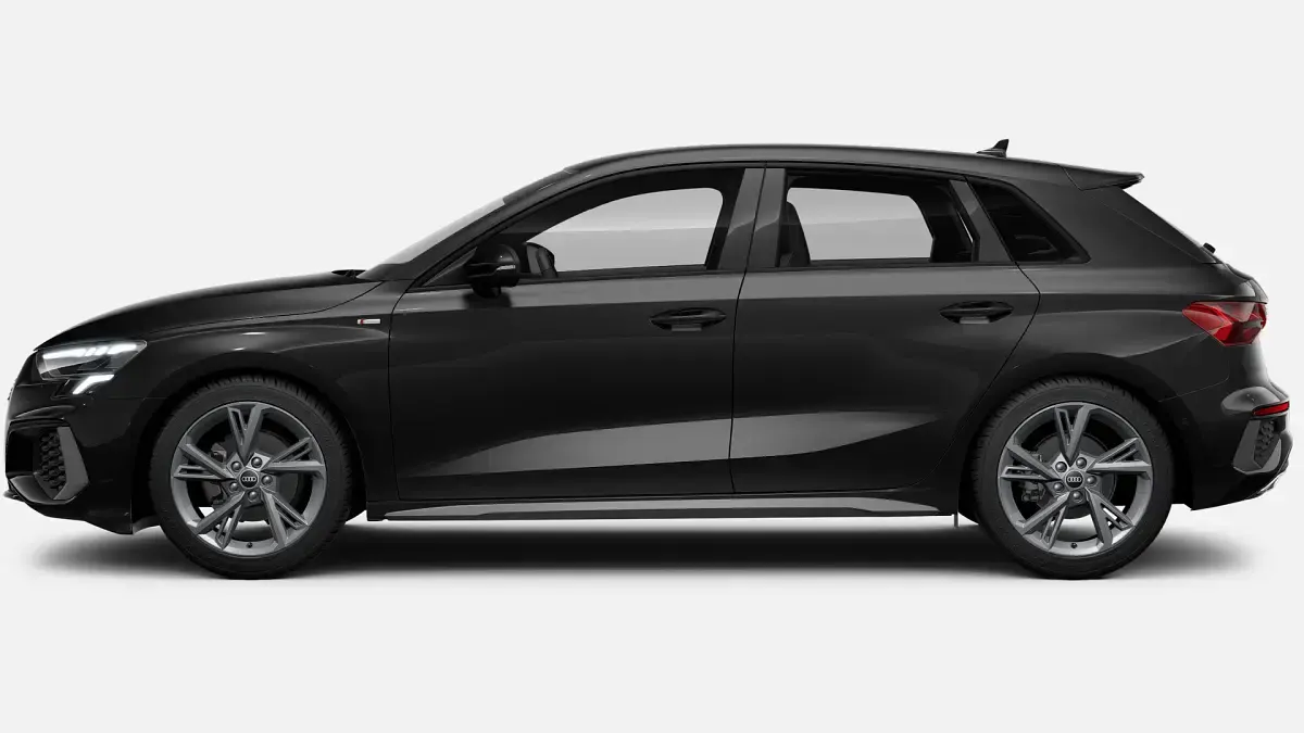 Usado Audi A3 S-Line 150 CV (110 kW) 2024 Negro