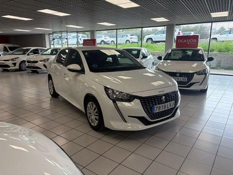 Usado Peugeot 208 Active 100 CV (73 kW) 2021 Blanco Utilitario
