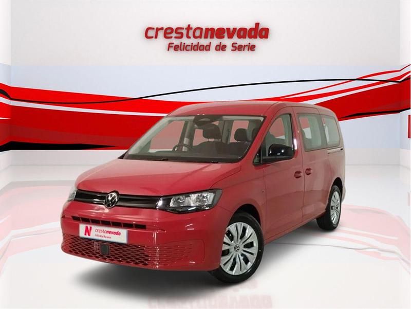 Rojo Nuevo 2025 VW Caddy Maxi Monovolumen | 41.400 € (Un poco caro) - Imagen 1/4