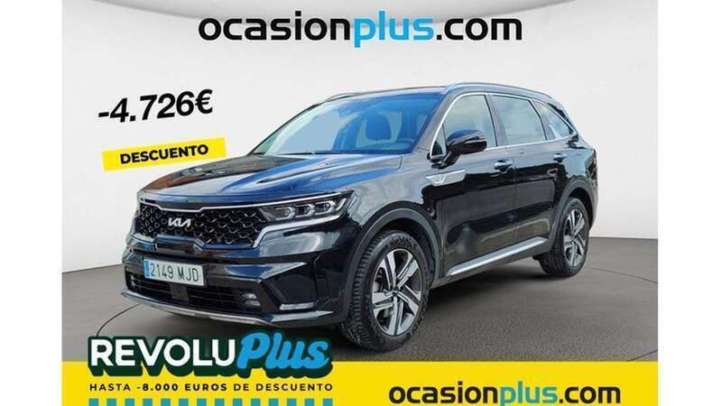 Negro Usado 2023 Kia Sorento SUV | 30.719 € (Precio justo) - Imagen 1/4