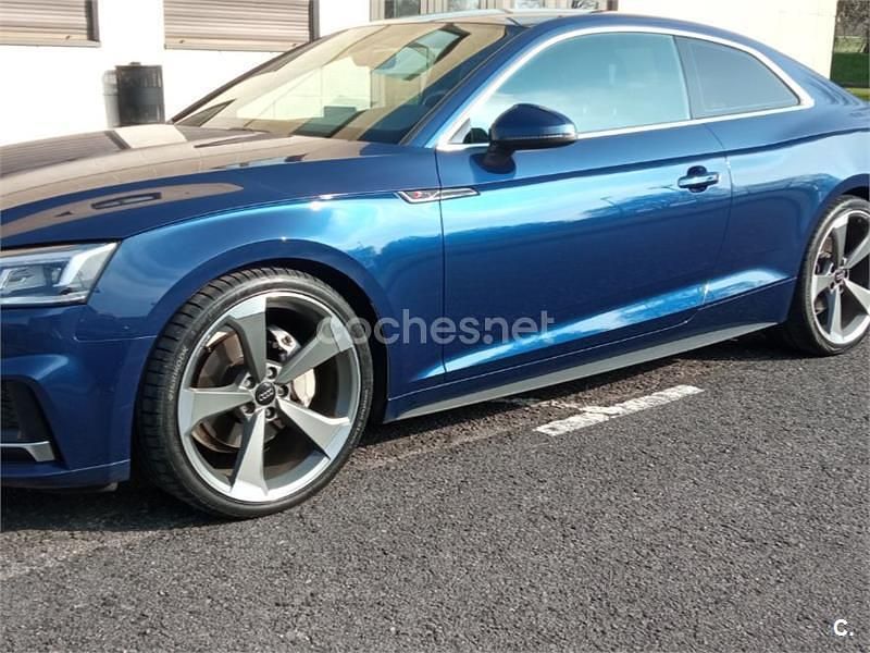 Usado Audi A5 S-Line 190 CV (139 kW) 2018 Azul Coupe