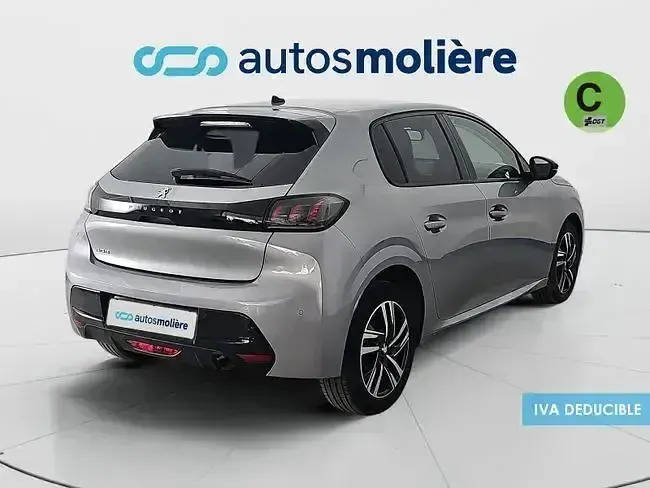 Usado Peugeot 208 Allure 100 CV (73 kW) 2023 Gris Utilitario