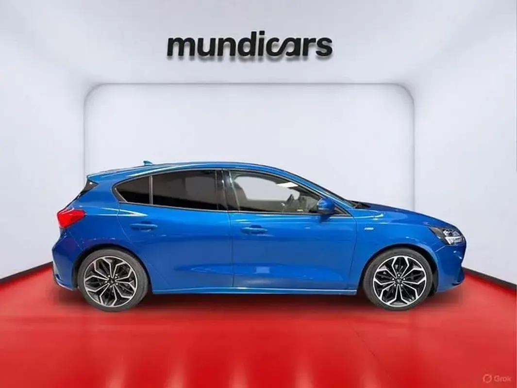 Usado Ford Focus ST-Line 125 CV (91 kW) 2019 Azul Berlina