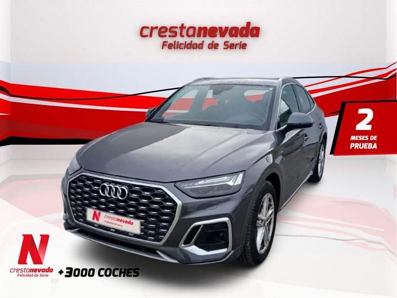 Usado Audi Q5 S-Line 163 CV (119 kW) 2021 Gris SUV