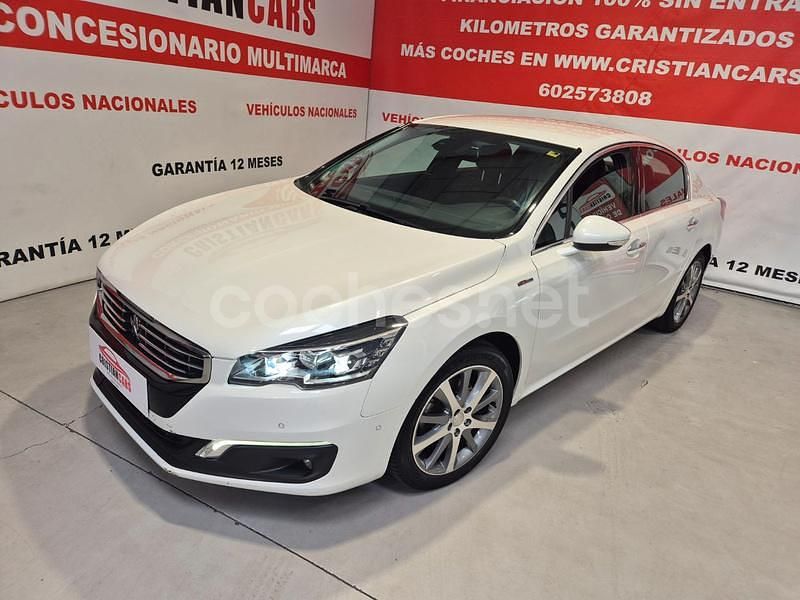 Blanco Usado 2016 Peugeot 508 GT-line Berlina | 13.999 € (Precio justo) - Imagen 1/4