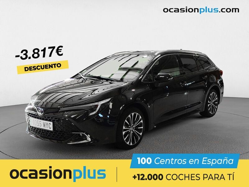 Negro Usado 2023 Toyota Corolla Edition Familiar | 27.190 € (Precio justo) - Imagen 1/4