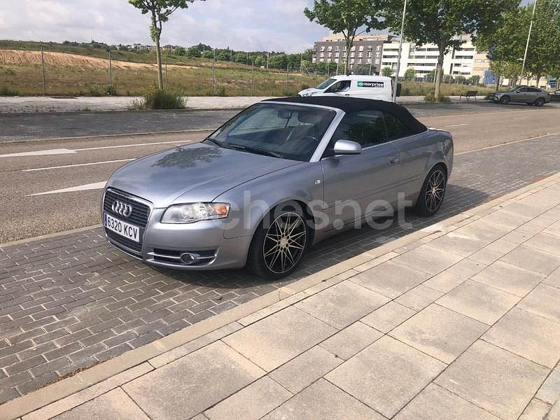 Gris / plata Usado 2008 Audi A4 Cabriolet Descapotable | 6990 € - Imagen 1/4