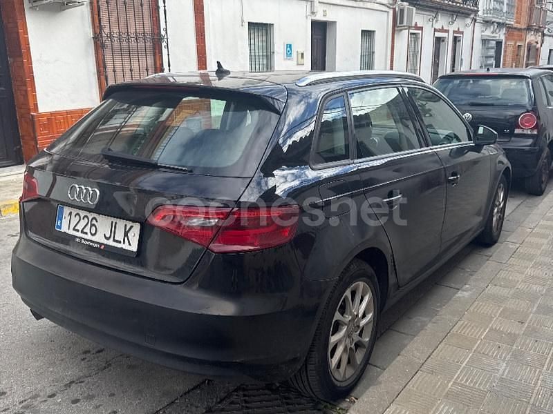 Usado Audi A3 150 CV (110 kW) 2016 Negro Berlina