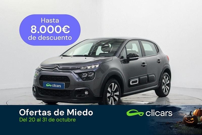 Gris Usado 2021 Citroën C3 Feel Utilitario | 10.190 € (Precio justo) - Imagen 1/4