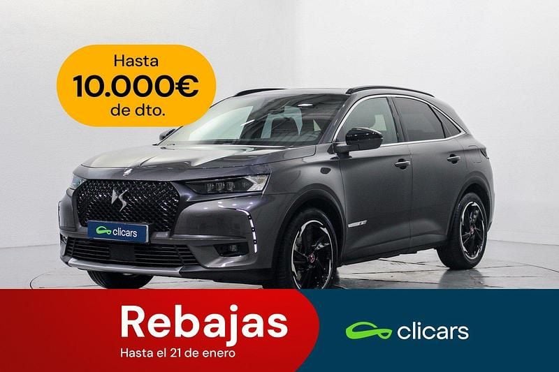 Gris Usado 2021 DS Automobiles DS7 Crossback Performance Line Plus SUV | 25.490 € (Precio justo) - Imagen 1/4