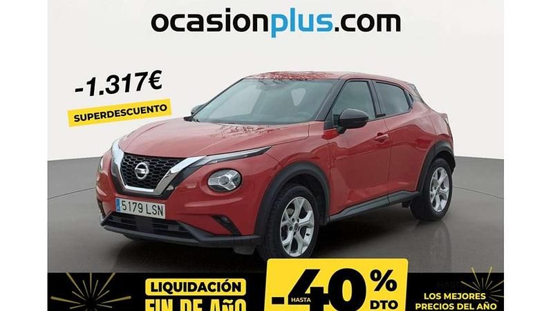 Rojo Usado 2021 Nissan Juke Acenta SUV | 13.173 € (Precio justo) - Imagen 1/4