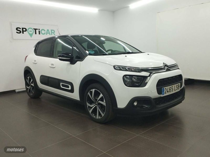 Usado Citroën C3 PureTech 110 CV (80 kW) 2021 Negro Utilitario