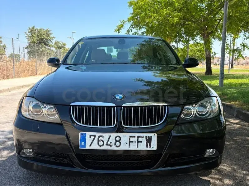 Usado BMW 320 163 CV (119 kW) 2007 Negro Berlina